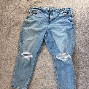 American eagle ripped jeans short